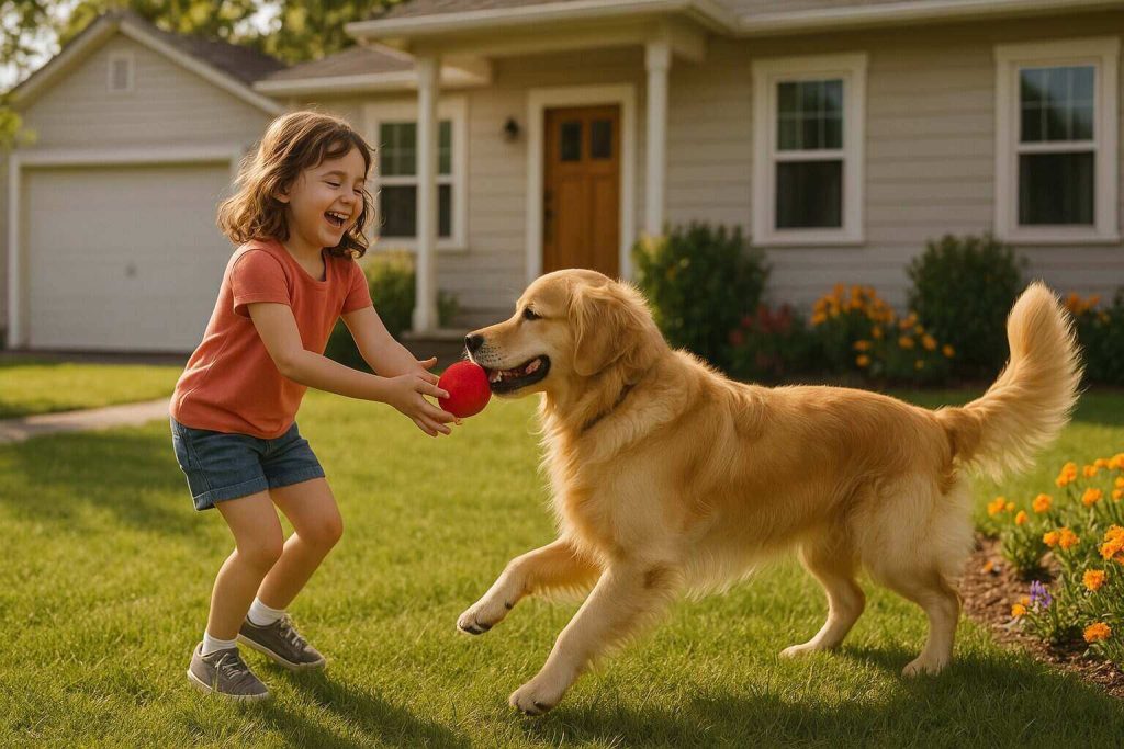 How Your Child’s Body and Mind Can Stay Healthy While Playing with a Pet Dog