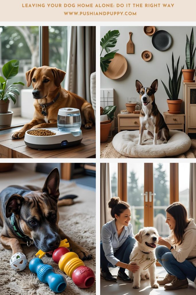 Leaving Your Dog Home Alone: Do It the Right Way