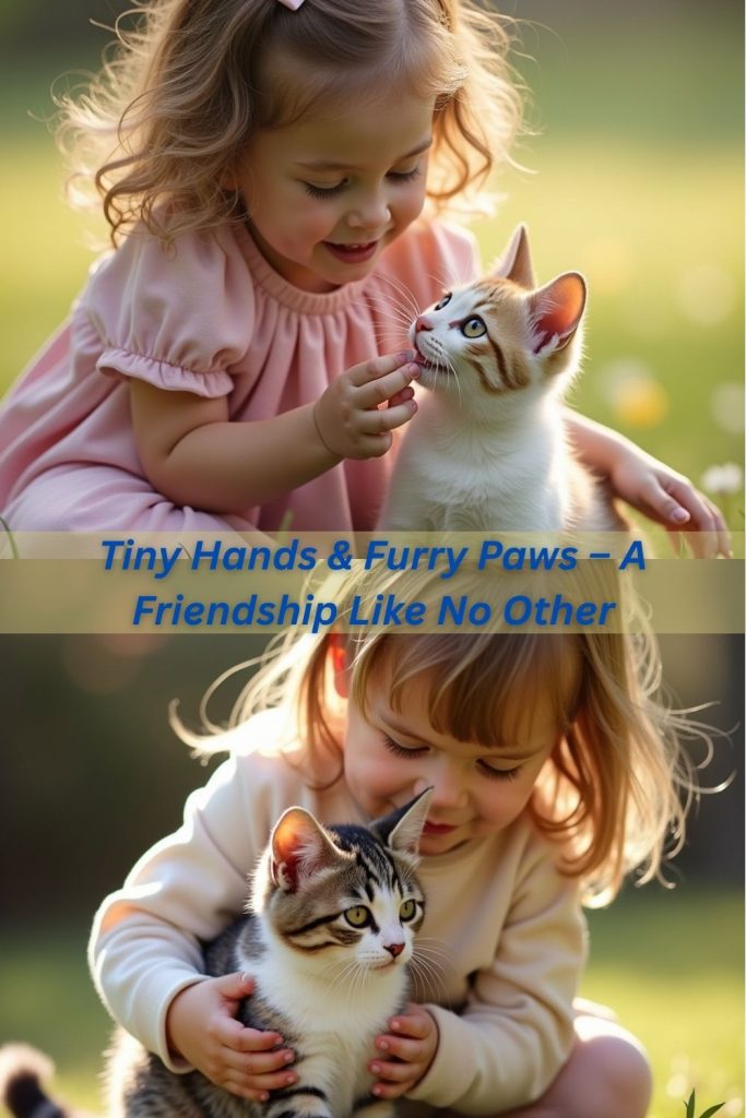 How can your child’s body and mind stay healthy by playing with your pet cat?